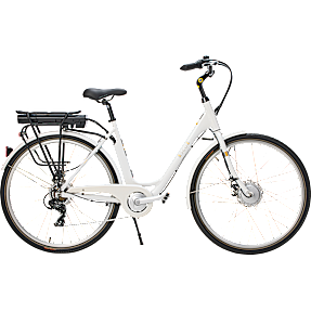 SCO E-Modern dame elcykel 28" 10,4 AH - hvid