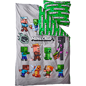 Minecraft sengetøj - 140x200 cm