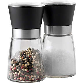 Steel-function salt og pebersæt - sort