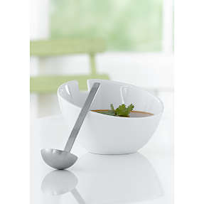 Steel-function dressing/sauceskål med ske