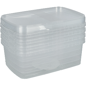 Condibøtter m. låg 4-pak (1200ml)