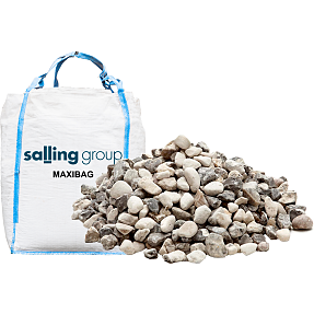 Hvide ærtesten  8-16 bigbag 1500 kg