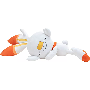 Pokémon sovende bamse 45 cm - Scorbunny