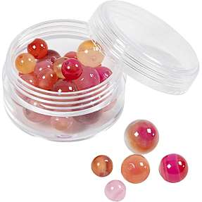 Creativ Company Agat stenperler - beige/rosa