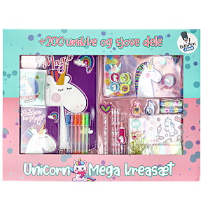 Danpen Junior mega kreasæt - unicorn