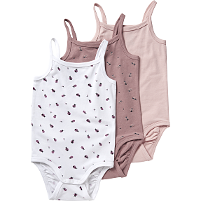 VRS baby 3-pak body str. 74 - multifarvet
