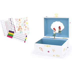 DIY Smykkeskrin m. havfrue