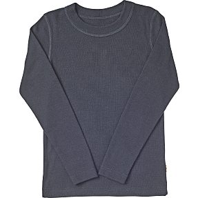 808 børne uld bluse str. 98/104 - mørkeblå