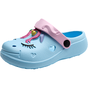 VRS børne EVA clogs str. 28 - lyseblå
