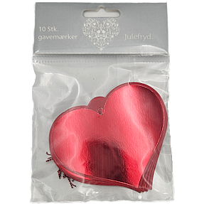 Gavemærker i folie 10-pak - flere varianter - assorteret