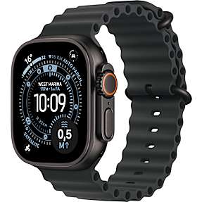 Apple Watch Ultra 3 (2025) GPS + Cell 49 mm - Black Titanium - Black Ocean Band