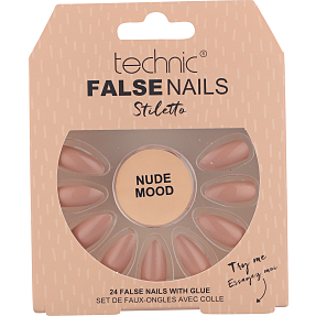 Kunstige negle Nude Mood