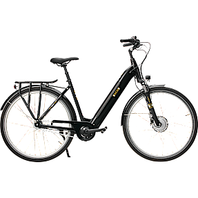 SCO Premium E-Feed dame elcykel 28" 12,8AH - sort