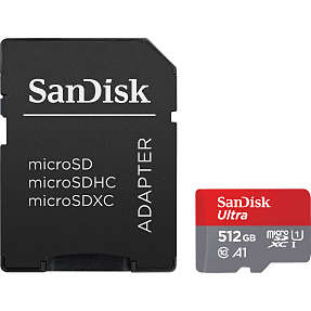 SanDisk MicroSDXC hukommelseskort - 512 GB