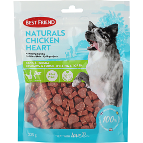 Godbidder m. kylling og torsk