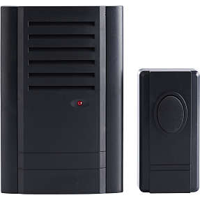 NOR-TEC dørklokke - sort