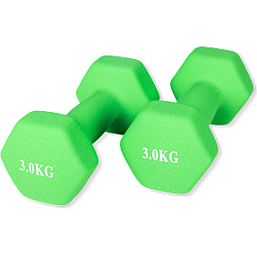 ASG Neopren håndvægtsæt 2 x 3 kg