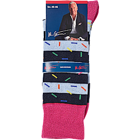 Mads Christensen herre strømper str. onesize - multifarvet