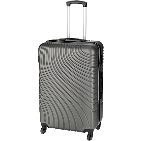 Overland trolley 4 hjul 75 cm - grå
