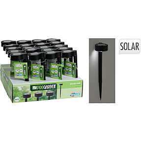 Agnes solar lys på spyd - sort