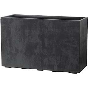 Millennium krukke 98x37x62 cm med  hjul - antracit