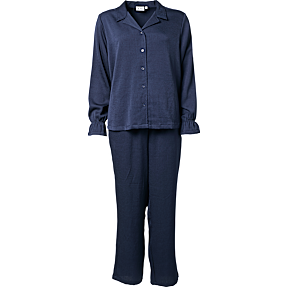 VRS dame pyjamas str. L - mørkeblå
