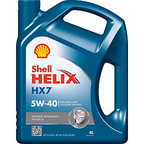 Shell Helix HX7 5W-40 motorolie 4 liter