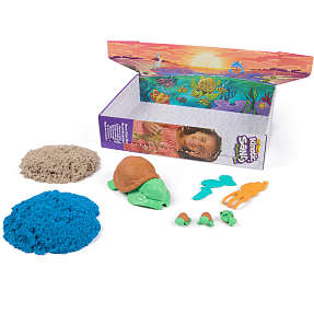 Kinetic sand Project Planet Turtle Beach sæt