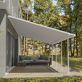 Terrasseoverdækning feria - hvid