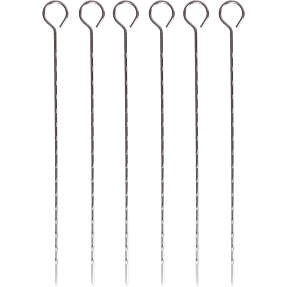 Madspyd i stål - 6 stk.