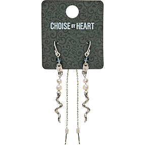 CBYH dame øreringe  - sølvfarvet