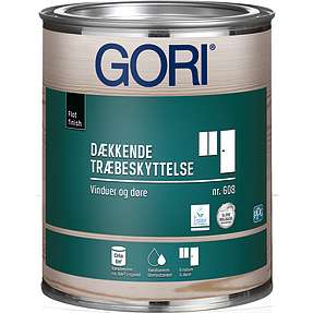 Gori 608 vinduesmaling 2,5 liter - kridt