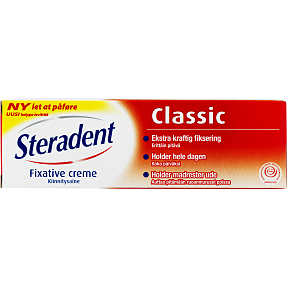 Tandprotese fastholdelsescreme