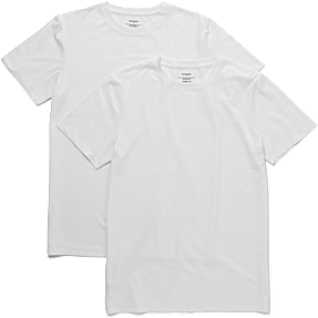 Marathon herre 2-pak undertrøje str. L - hvid