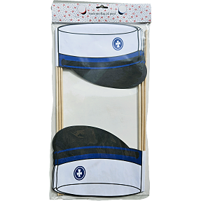 Studenterflag 6-pak - flere varianter - assorteret