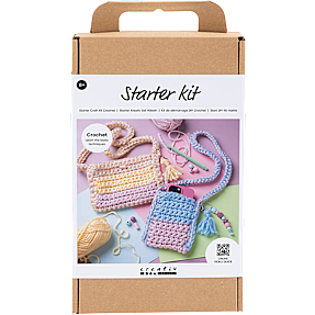 Creotime DIY hækle startkit - tasker