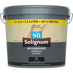 Solignum Classic 90 træbeskyttelse 7,5 liter - sort