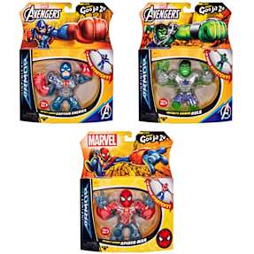 Goo Jit Zu Marvel figur - flere varianter - assorteret