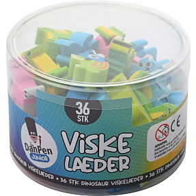 Danpen junior viskelæder 36-pak