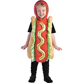 Hotdog kostume str. 104-116