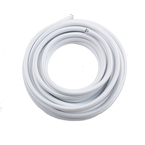 Elworks stofledning uden jord 5 meter - hvid