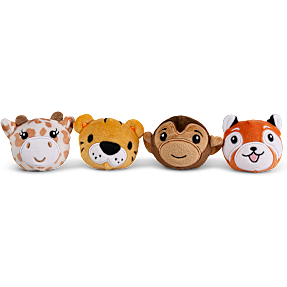 Safari sanselegetøj - flere varianter - assorteret