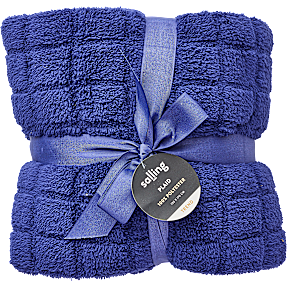 Salling Trend soft plaid - blå