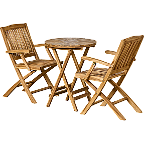 Stjernely foldebord og foldestole