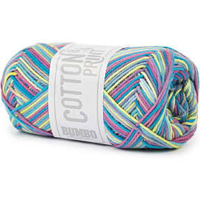 BUMBO Bomuldsgarn print - Sommerregn 1518