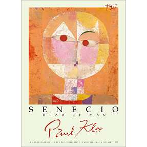 Senecio, Paul Klee - 30x40 cm