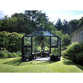 Juliana Premium drivhus - Antracit