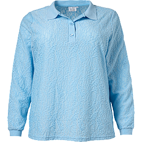 VRS dame polo top str. 48 - blå