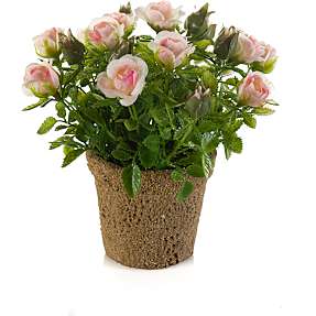 Kunstig plante - Rose mini