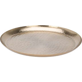 Bakke Ø: 24,5 cm – guldfarvet